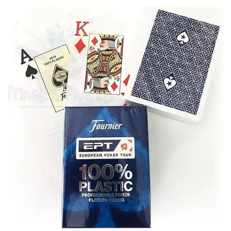 EPT 100% Plastic Playing Cards by Difatta