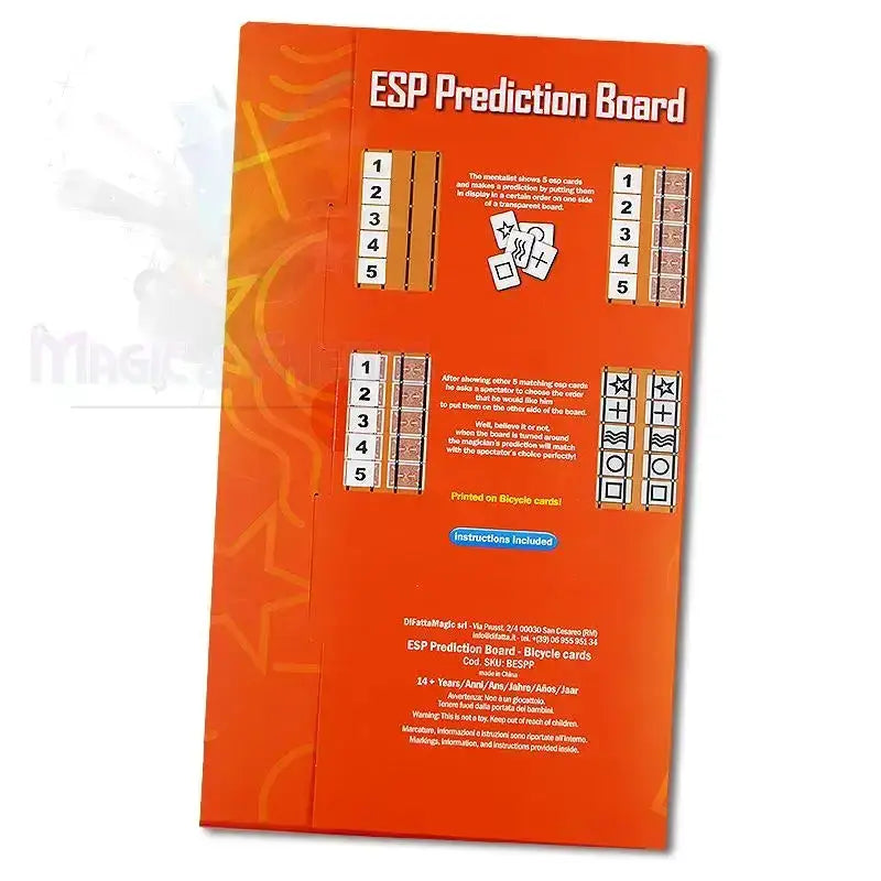 ESP Prediction Board - Bicycle cards by Difatta