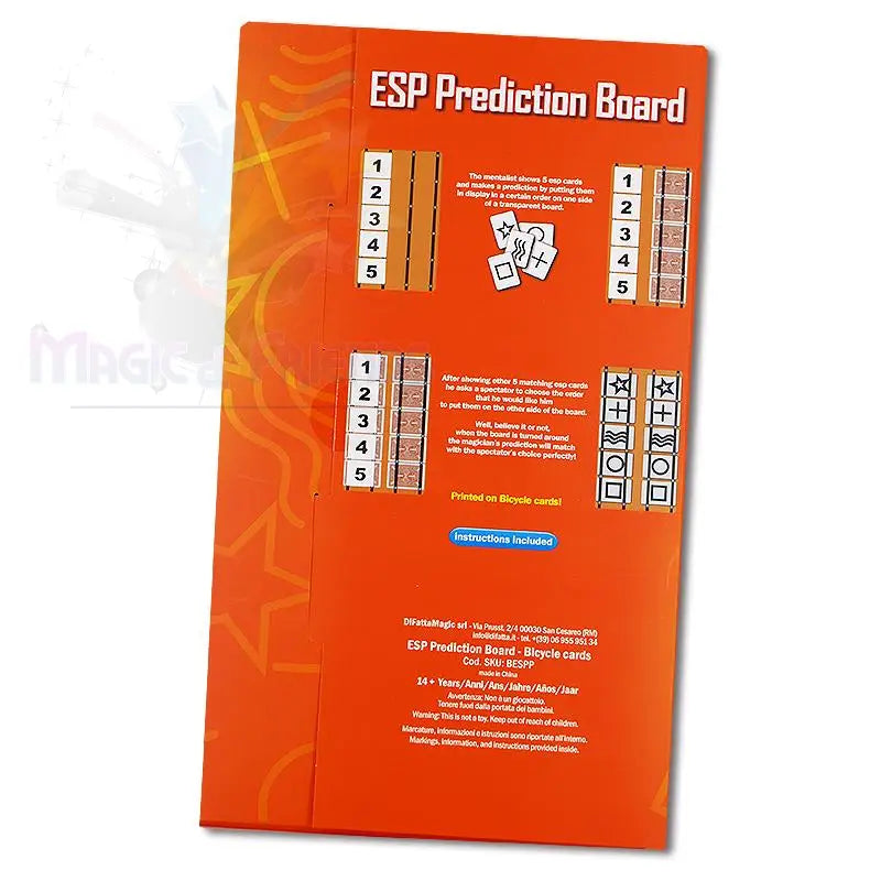 ESP Prediction Board - Bicycle cards -