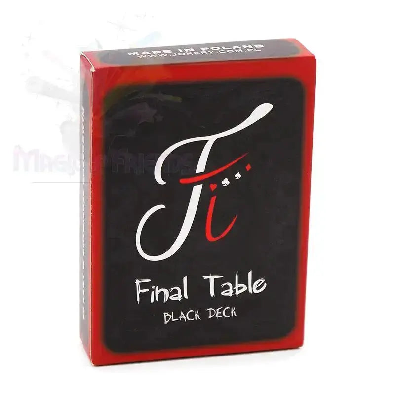 Final Table Black Deck by Difatta