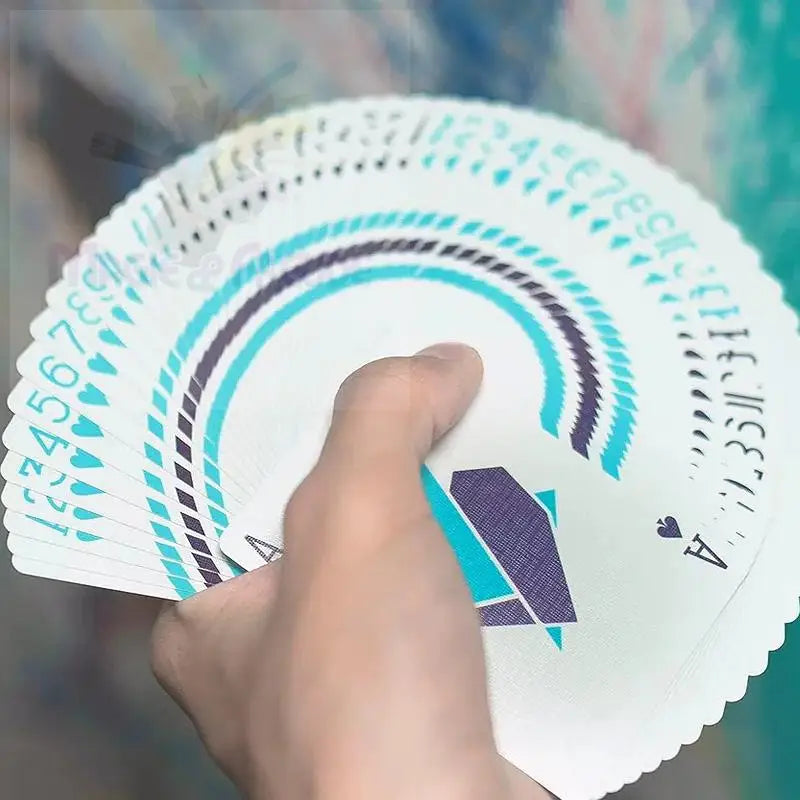 Flexible Blue Gradient Playing Cards by TCC
