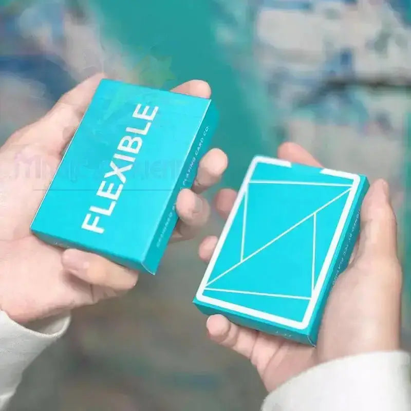 Flexible Blue Gradient Playing Cards by TCC by Difatta