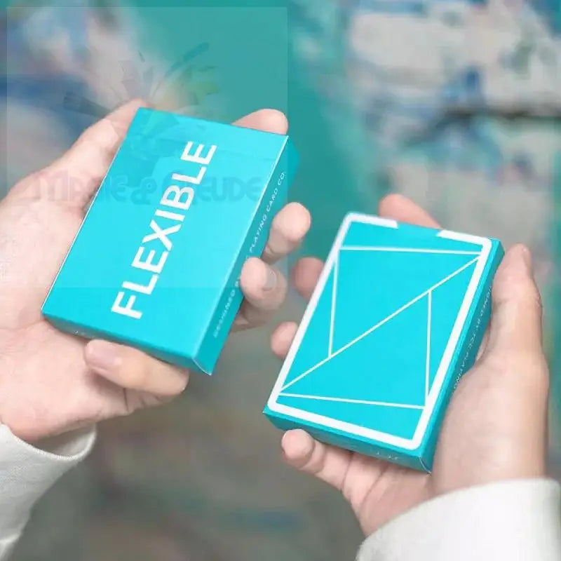 Flexible Blue Gradient Playing Cards by TCC