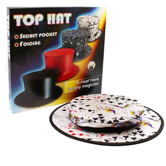 Folding Top Hat with Secret Pocket - Cards by Difatta