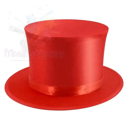 Folding Top Hat with Secret Pocket - Red by Difatta