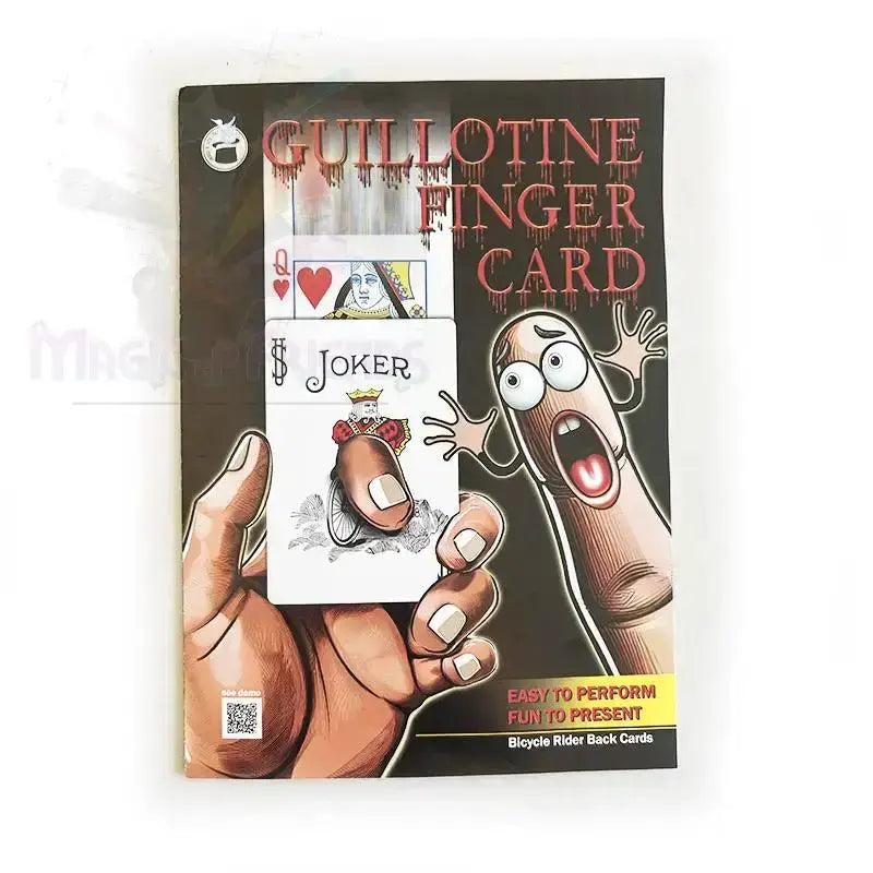 Guillotine Finger Card - Bicycle by Difatta