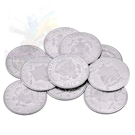 Half Dollar Palming Coins - Set of 10 by Difatta