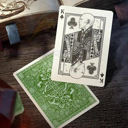Harry Potter deck - Green (Slytherin) by Difatta