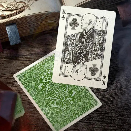 Harry Potter deck - Green (Slytherin) by Difatta
