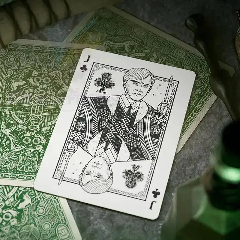 Harry Potter deck - Green (Slytherin) by Difatta