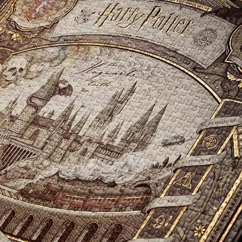Harry Potter Jigsaw Puzzle by Difatta