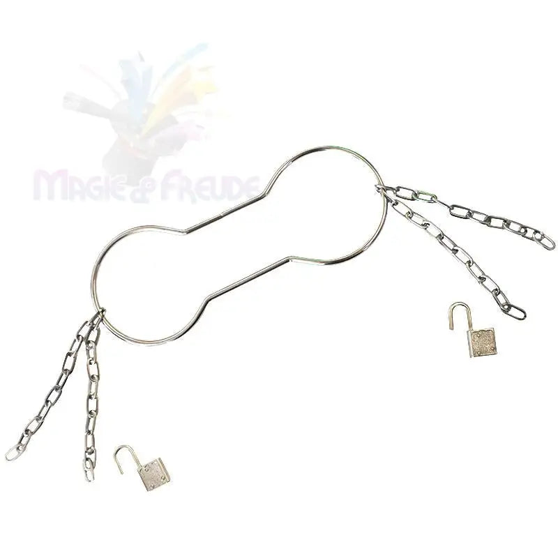 Houdini Handcuffs - New Style - With padlocks