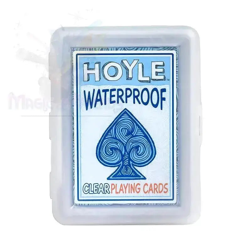Hoyle Waterproof Clear Playing Cards by Difatta
