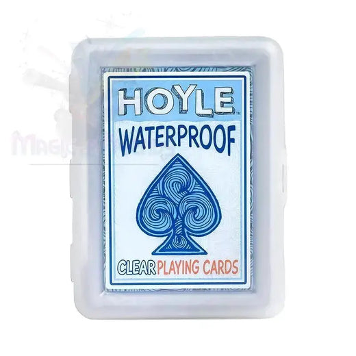 Hoyle Waterproof Clear Playing Cards by Difatta