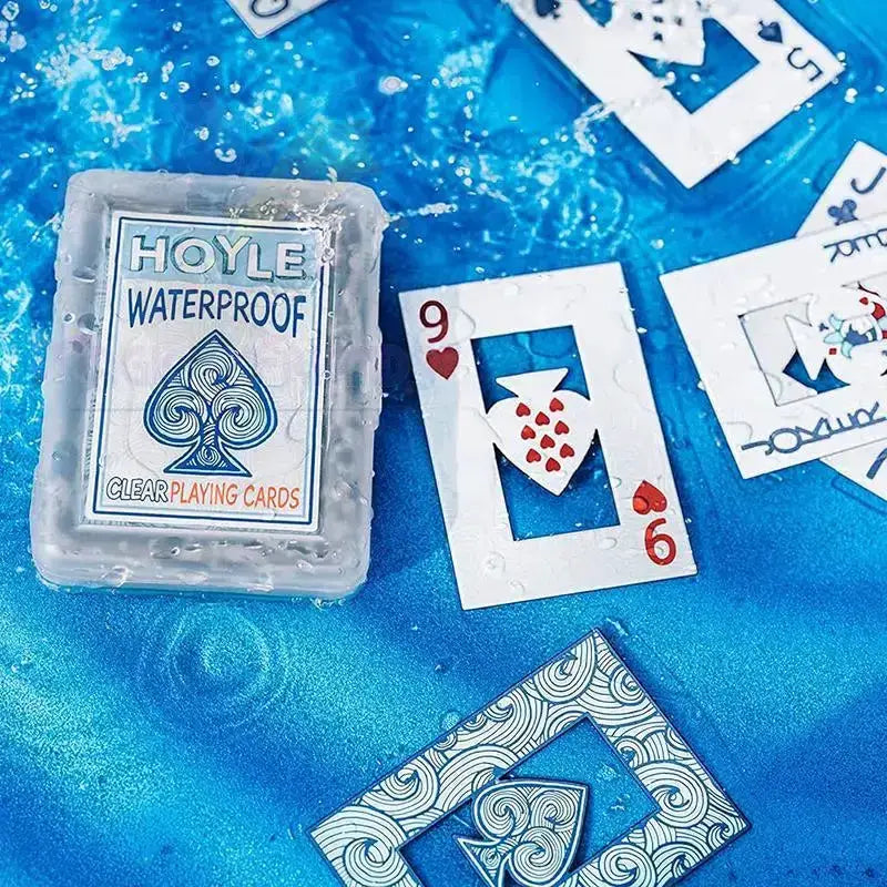 Hoyle Waterproof Clear Playing Cards by Difatta