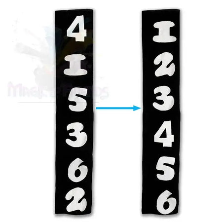 Jumble Number Streamer by Difatta