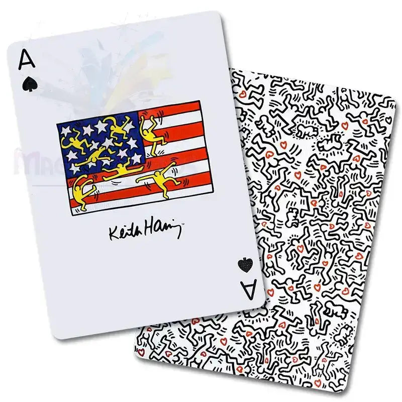 Keith Haring Playing Cards by Difatta