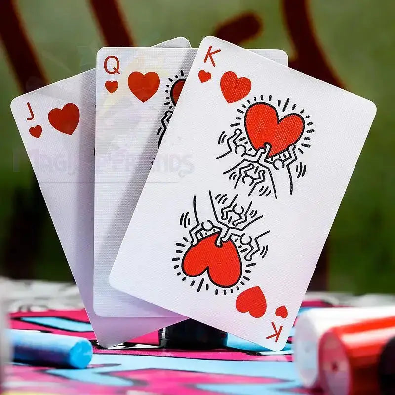 Keith Haring Playing Cards by Difatta