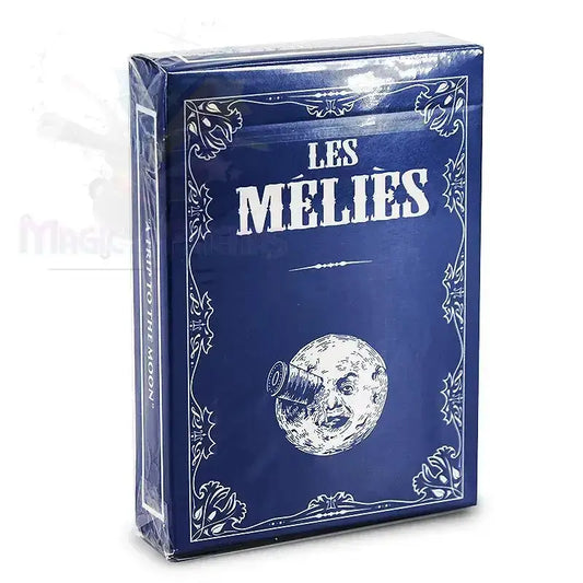 Les Melies Conquest Blue Playing Cards by Difatta
