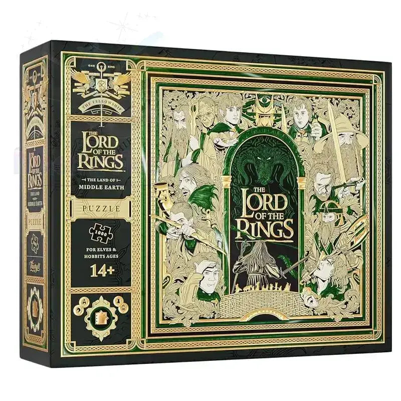 Lord of the Rings Jigsaw Puzzle by Difatta