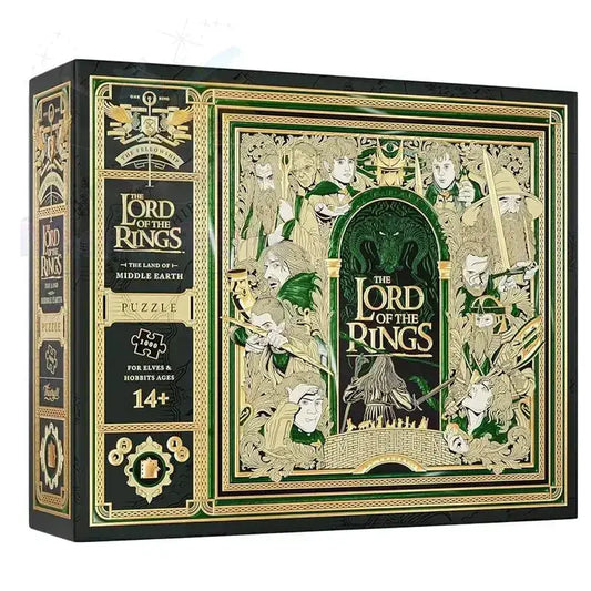 Lord of the Rings Jigsaw Puzzle by Difatta