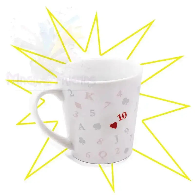 Magic Prediction Mug - 10 of Hearts by Difatta