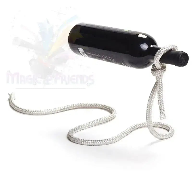 Magic rope wine bottle holder -