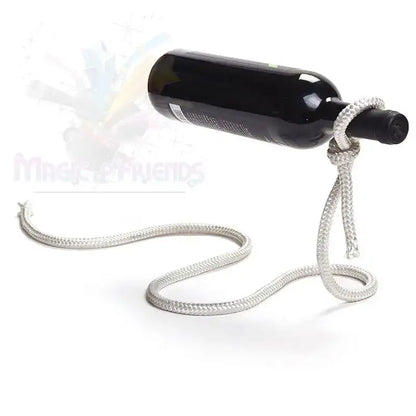 Magic rope wine bottle holder -