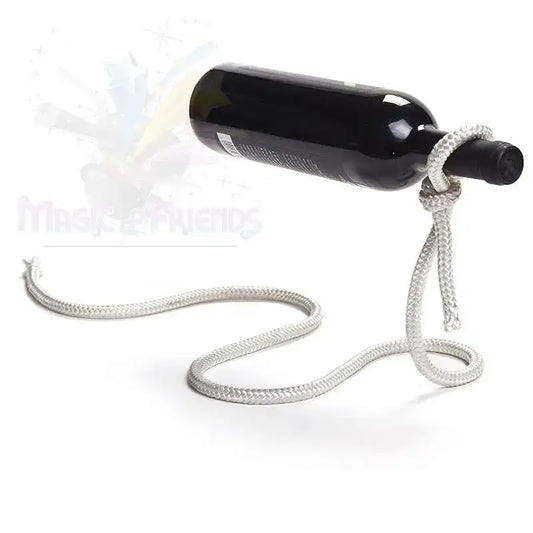Magic rope wine bottle holder -