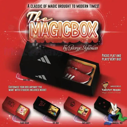 MagicBox Large by Twister Magic (black) by Difatta