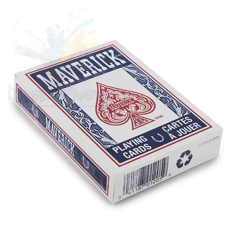 Maverick Kartenspiel Schachtel, Standard-Design, für Zaubertricks und Kartenspiele