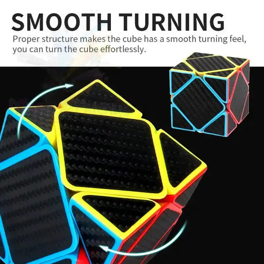 MeiLong Skewb Carbon Fibre Cube by Difatta