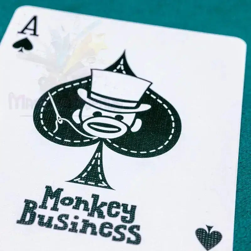 Monkey Business Playing Cards (Sock Monkey) by Difatta