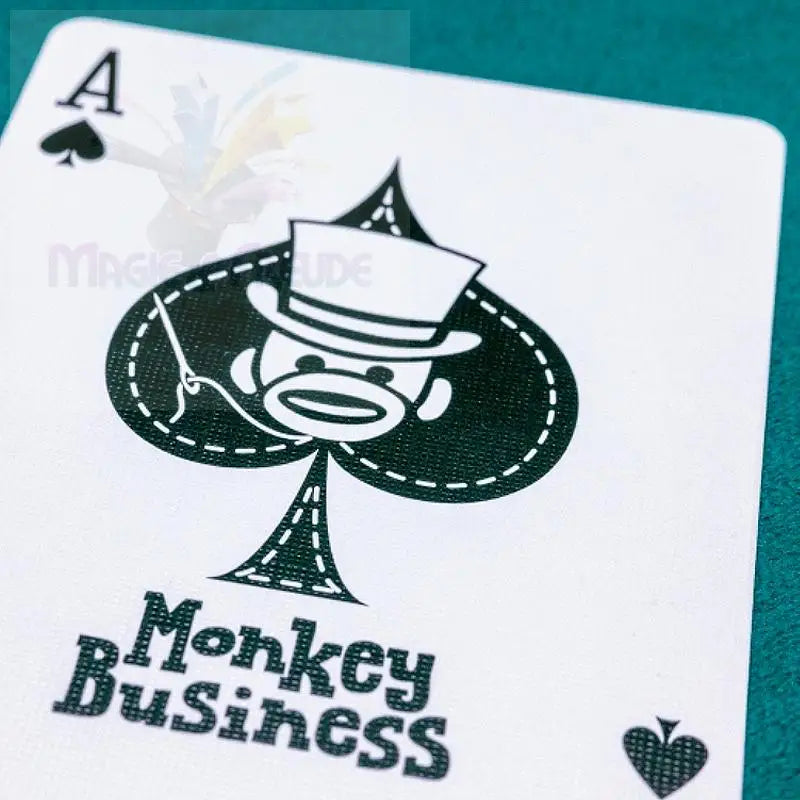 Monkey Business Playing Cards (Sock Monkey) - Magic Product