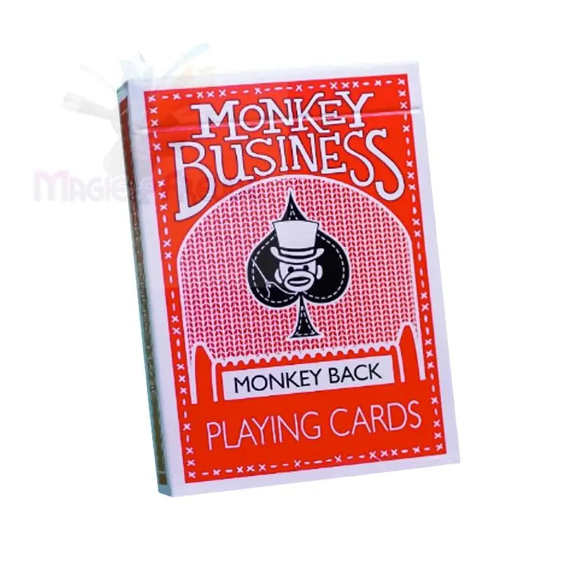 Monkey Business Playing Cards (Sock Monkey) - Magic Product