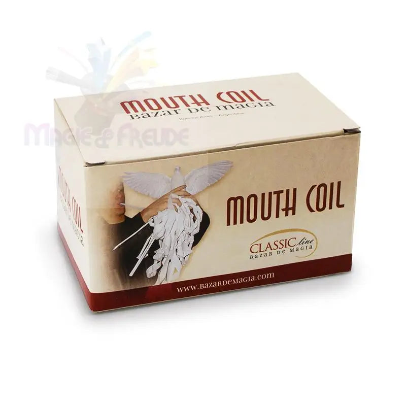 Mundspulen’-Requisitenkasten eines Zauberers.