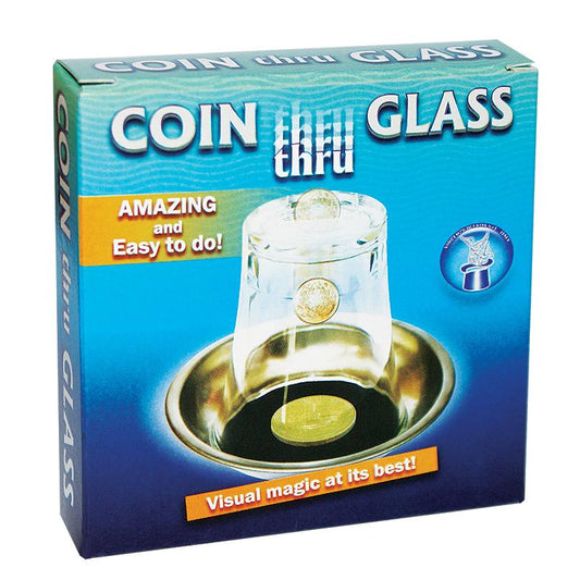 Münze durch Glas - DeinZaubershop.com