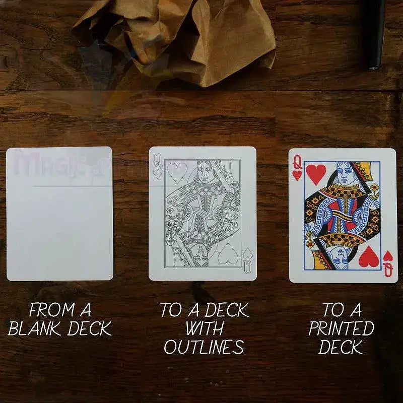 My Coloring Deck (Bicycle) by Difatta