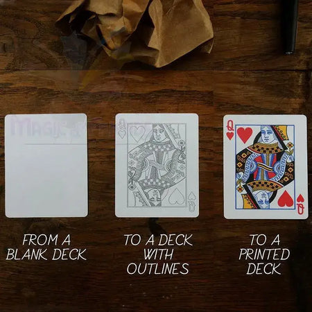 My Coloring Deck (Bicycle) by Difatta