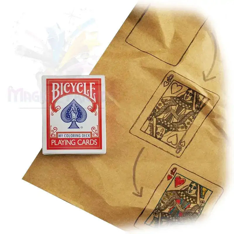 My Coloring Deck (Bicycle) by Difatta