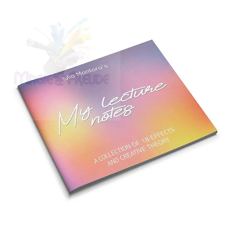 My Lecture Notes by Julio Montoro - Magic Product