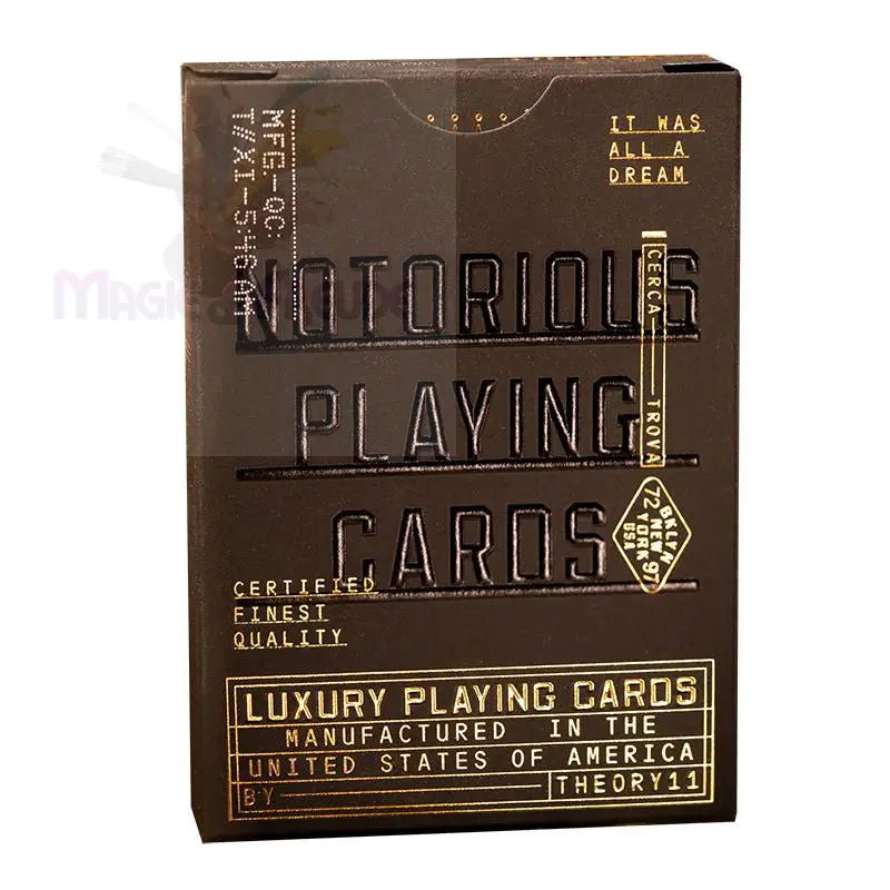 Notorious B.I.G. Playing Cards - Magic Product