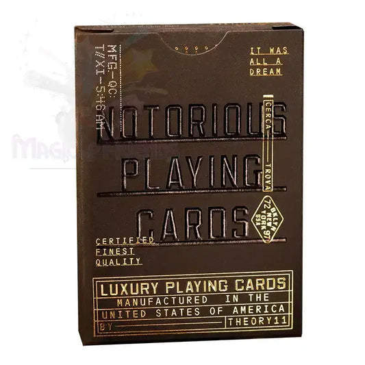 Notorious B.I.G. Playing Cards by Difatta