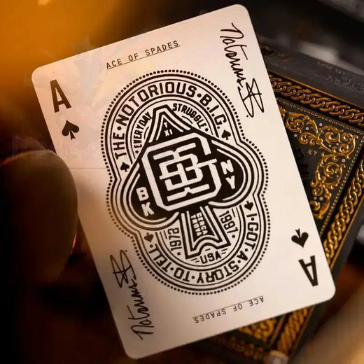 Notorious B.I.G. Playing Cards by Difatta