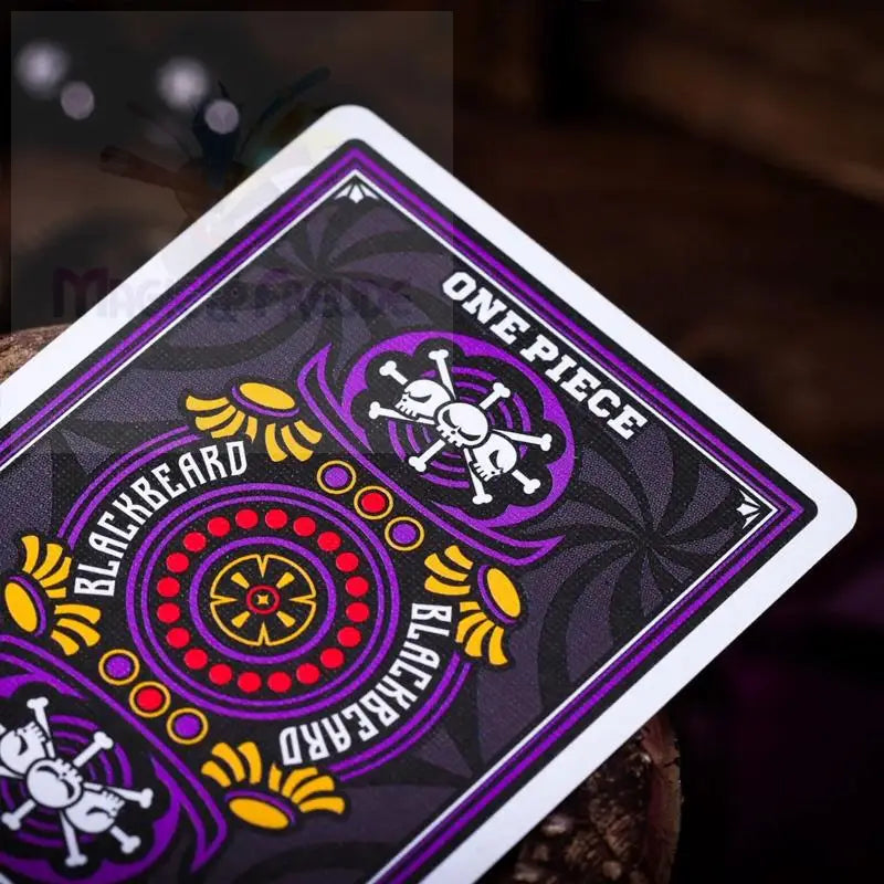 One Piece Playing Cards - Blackbeard - Magic Product