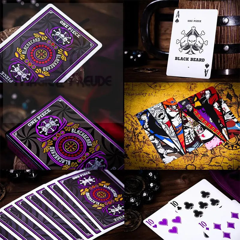 One Piece Playing Cards - Blackbeard - Magic Product