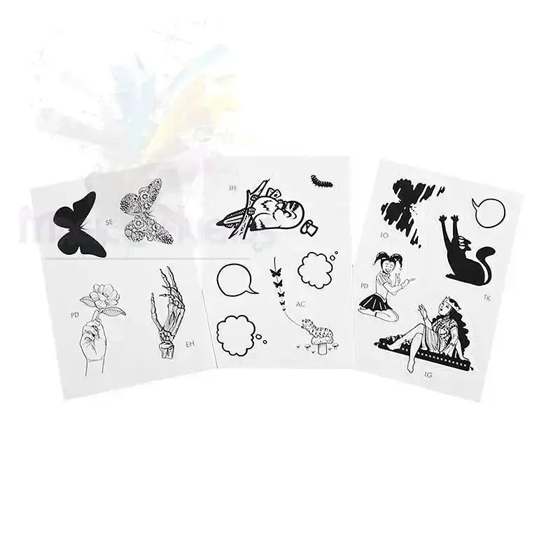 Original 3rd Edition Butterfly Playing Cards with video tutorials - Blue (marked) by Difatta