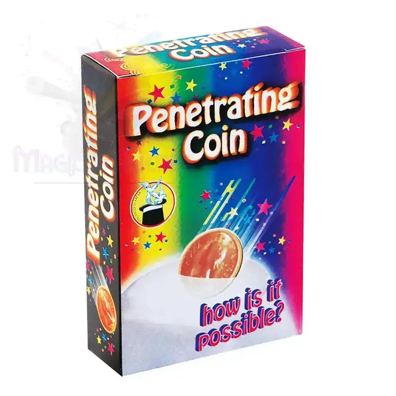 Penetrating coin by Difatta