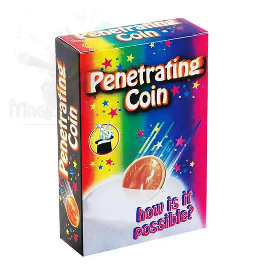 Penetrating coin by Difatta