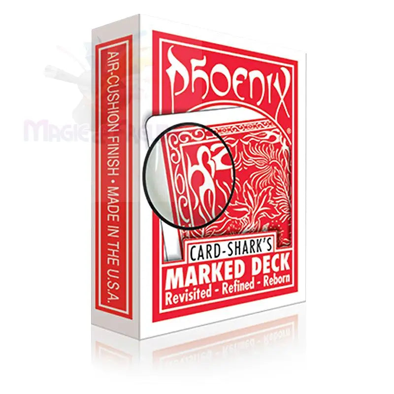 Phoenix Marked Deck - Red - Magic Product
